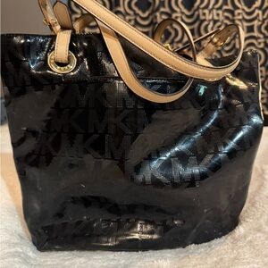 MK Stylish Black Tote Bag